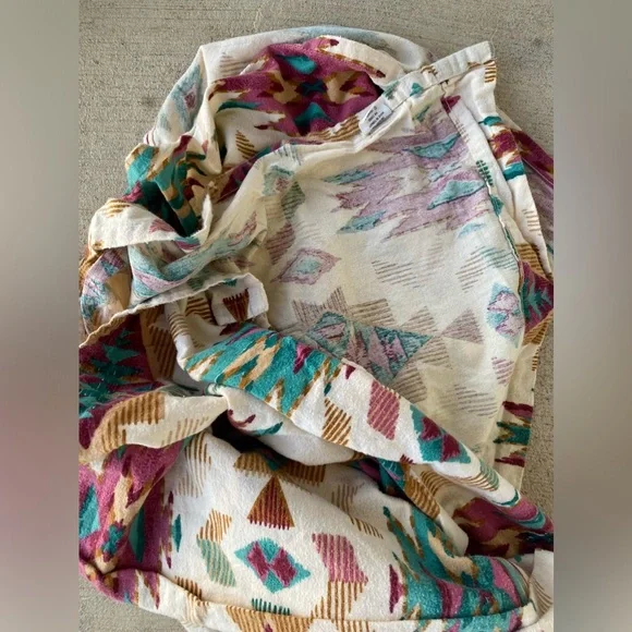 Franco Aztec Cotton Top Sheet - Picture 2 of 2